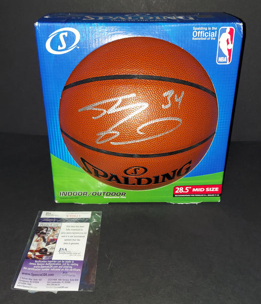 Shaquille O'Neal autographed basketball JSA COA