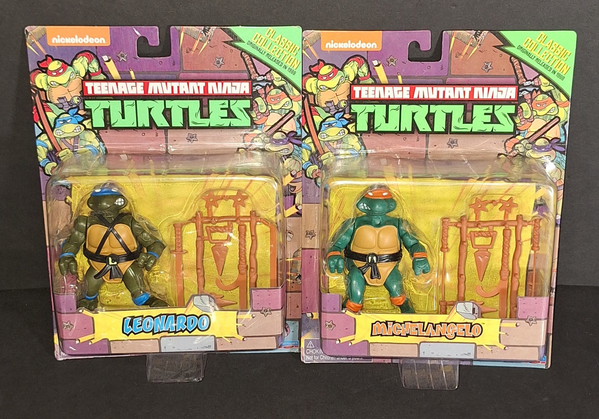 Teenage Mutant Ninja Turtles Classic Collection Action Figures Lot