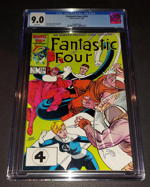 Fantastic Four slabbed graded comic CGC 9.0