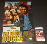 Emilio Estevez autographed 11x17 JSA Witness COA