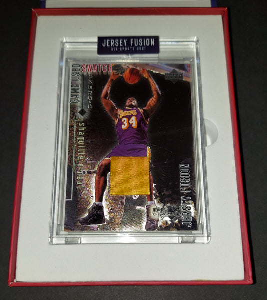 Shaquille O'Neal Jersey Fusion card