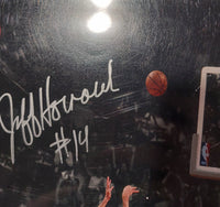 Jeff Hornacek autographed 11x14 Beckett COA