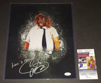 Mick Foley autographed 11x14 JSA COA