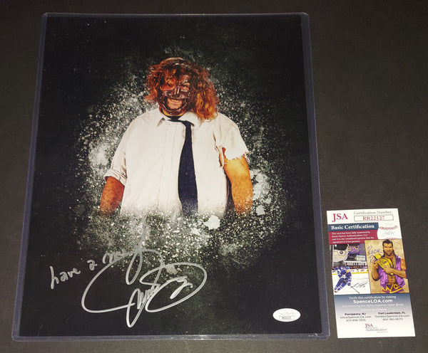 Mick Foley autographed 11x14 JSA COA