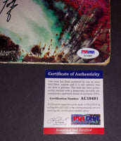 Meat Loaf autographed album PSA/DNA COA