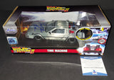 Christopher Lloyd autographed Delorean Diecast 1:24 Car Beckett Witness COA