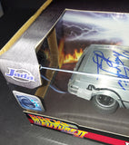 Christopher Lloyd autographed Delorean Diecast 1:24 Car Beckett Witness COA