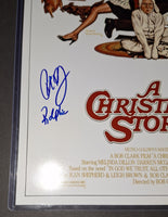 Peter Billingsley and Scott Schwartz autographed 11x17 JSA COA