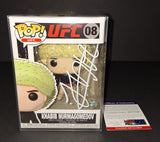 Khabib Nurmagomedov autographed Funko PSA/DNA COA