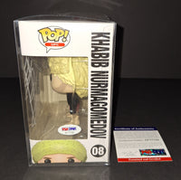Khabib Nurmagomedov autographed Funko PSA/DNA COA