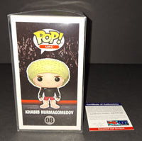 Khabib Nurmagomedov autographed Funko PSA/DNA COA