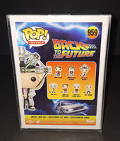 Christopher Lloyd autographed Funko Beckett COA