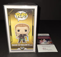 Hayden Christensen autographed Funko JSA COA