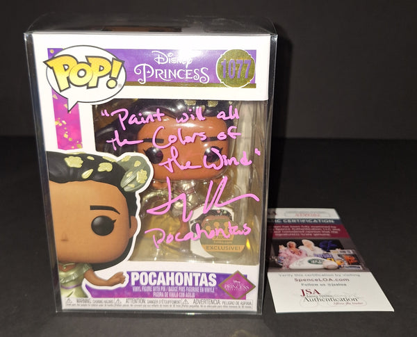 Judy Kuhn autographed Funko JSA COA