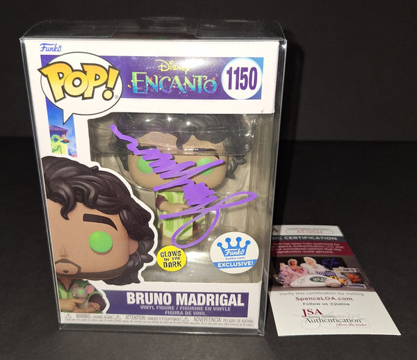 John Leguizamo autographed Funko JSA COA