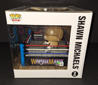 Shawn Michaels and Bret Hart autographed Funko Beckett COA