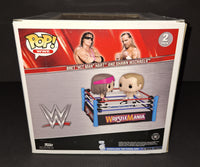 Shawn Michaels and Bret Hart autographed Funko Beckett COA