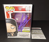 Undertaker autographed Funko JSA Witness COA