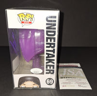 Undertaker autographed Funko JSA Witness COA