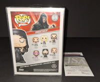Undertaker autographed Funko JSA Witness COA