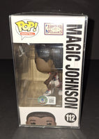 Magic Johnson autographed Funko Beckett Witness COA