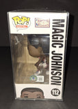 Magic Johnson autographed Funko Beckett Witness COA