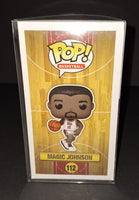 Magic Johnson autographed Funko Beckett Witness COA