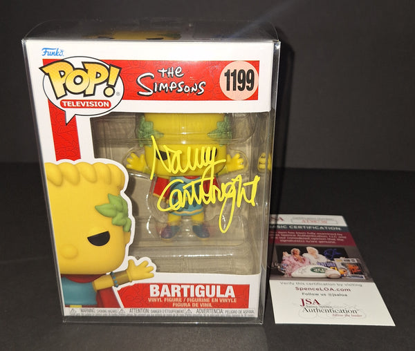 Nancy Cartwright autographed Funko JSA COA