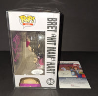 Bret Hart autographed Funko JSA COA