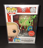Rob Van Dam autographed Funko Beckett Witness COA