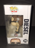 Kevin Nash Diesel autographed Funko Beckett COA