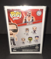 Kevin Nash Diesel autographed Funko Beckett COA