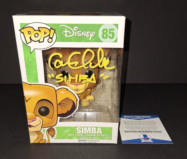 Cam Clarke autographed Funko Beckett COA
