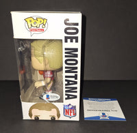 Joe Montana autographed Funko Beckett COA