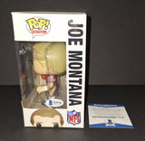 Joe Montana autographed Funko Beckett COA