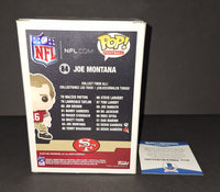Joe Montana autographed Funko Beckett COA