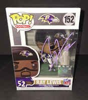 Ray Lewis autographed Funko Beckett COA