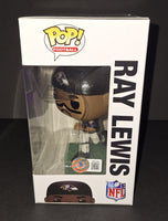 Ray Lewis autographed Funko Beckett COA