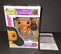 Irene Bedard autographed Funko JSA Witness COA