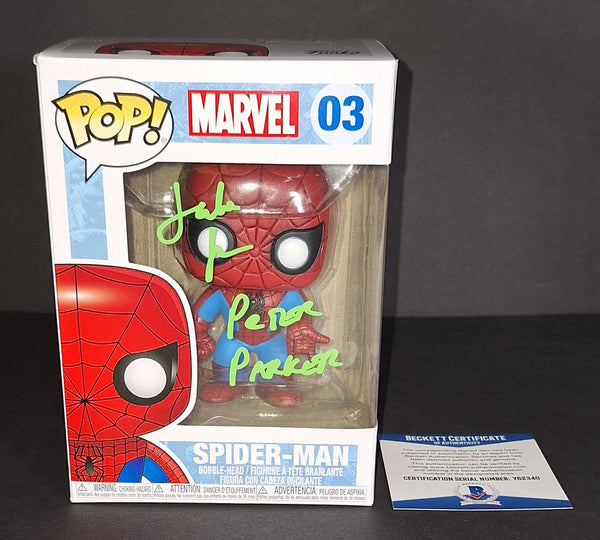 Jake Johnson autographed Funko Beckett COA