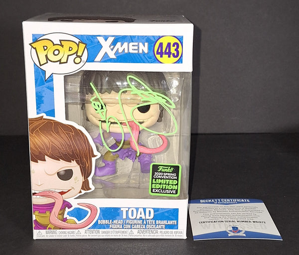 Ray Park autographed Funko Beckett Witness COA