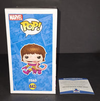 Ray Park autographed Funko Beckett Witness COA