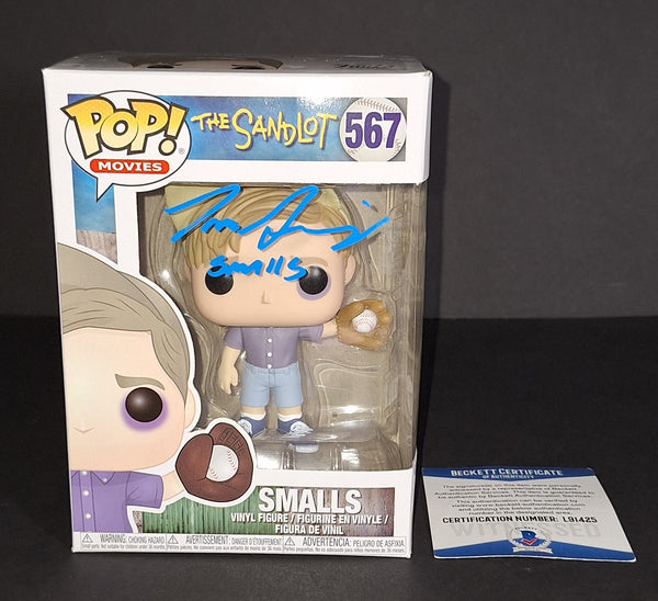 Tom Guiry autographed Funko Beckett Witness COA
