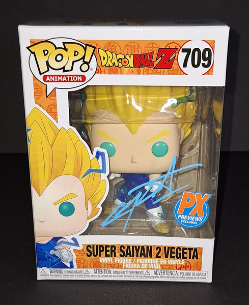 Chris Sabat autographed Funko Beckett COA