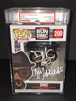 Darryl McDaniels Run-DMC autographed and encapsulated Funko PSA COA