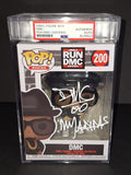 Darryl McDaniels Run-DMC autographed and encapsulated Funko PSA COA