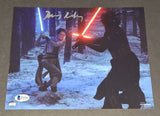 Daisy Ridley autographed 8x10 Beckett Witness COA