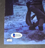 Daisy Ridley autographed 8x10 Beckett Witness COA