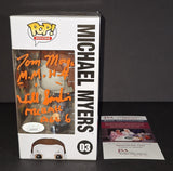 Nick Castle, Tom Morga, Will Sandin, and Chris Durand autographed Funko JSA COA