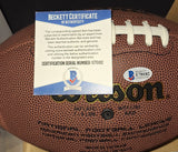 Christian Kirk autographed football Beckett COA